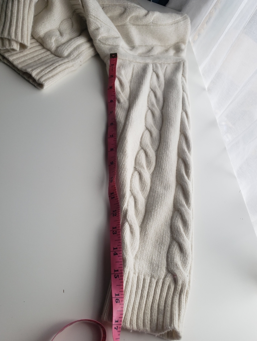 Ralph Lauren Wool Cashmere Blend Cable Knit Knit Button Cardigan - Picture 9 of 9